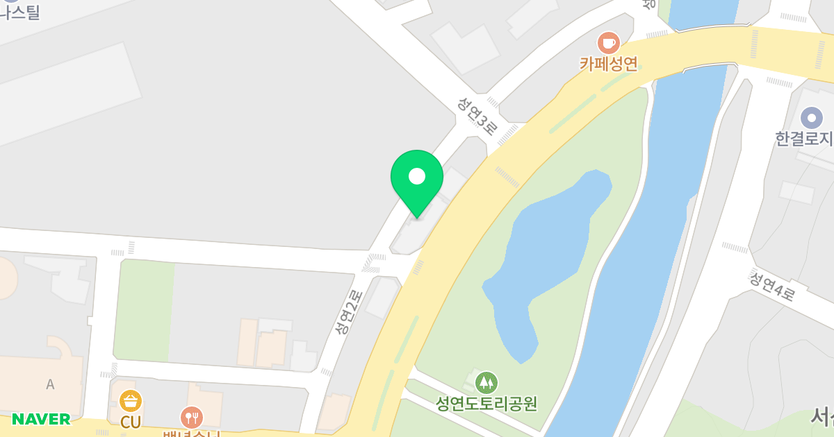 성연에드가오피스텔 위치 지도 - 충청남도 서산시 성연면 성연3로 123