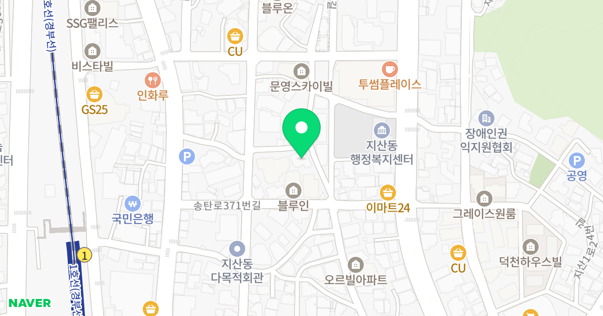 제1동 위치 지도 - 경기도 평택시 지산로12번길 27-26