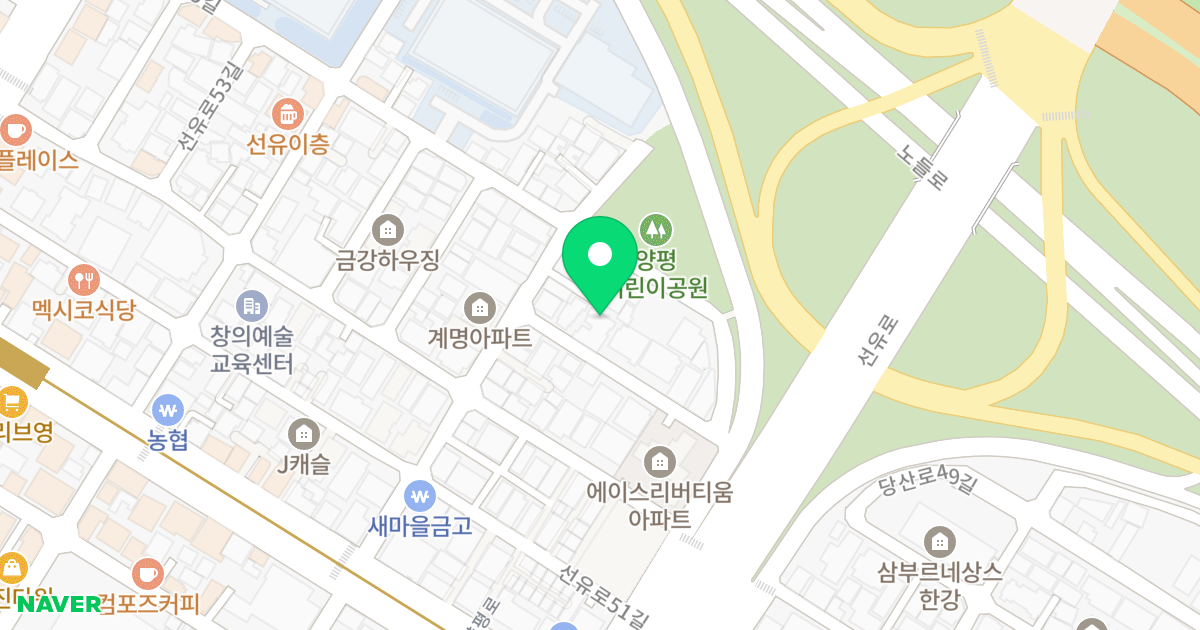 (272-1) 위치 지도 - 서울특별시 영등포구 양평로18길 16-5