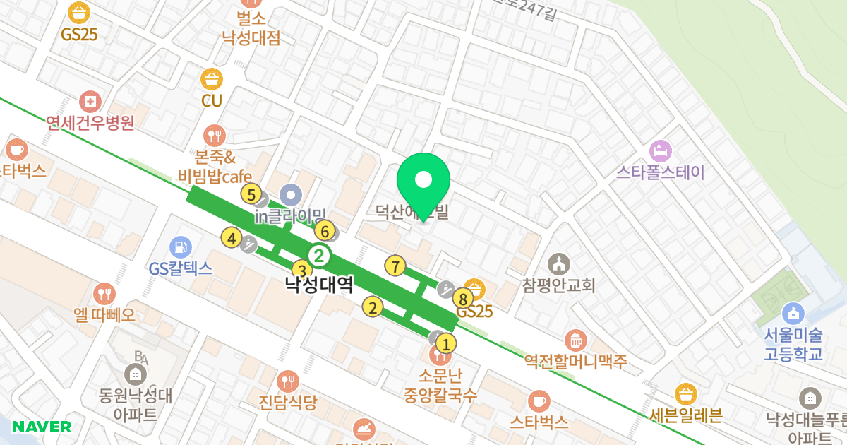 (1687-11) 위치 지도 - 서울특별시 관악구 남부순환로 1929-12