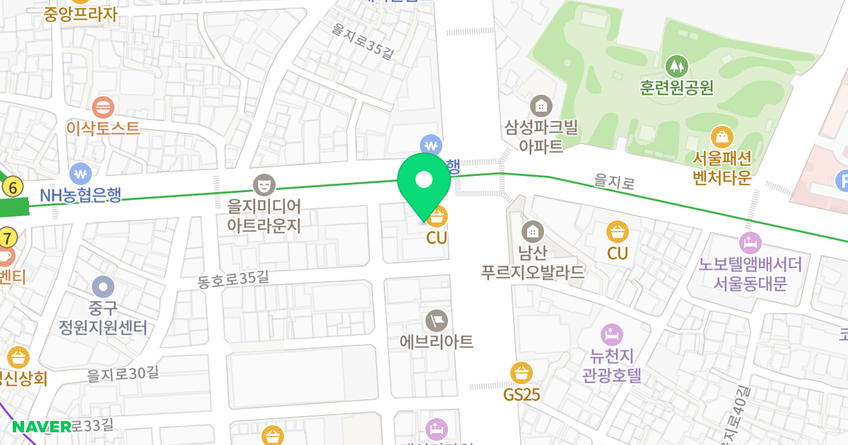 삼성골드캐슬 위치 지도 - 서울특별시 중구 동호로 361