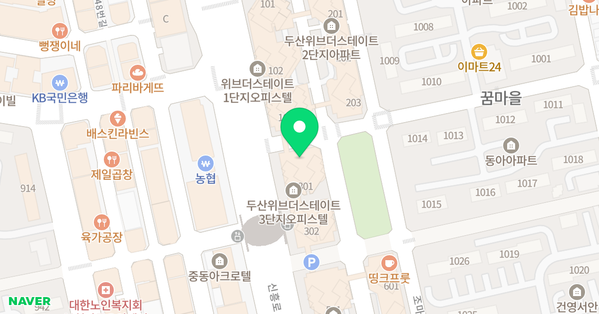 위브더스테이트 위치 지도 - 경기도 부천시 원미구  178