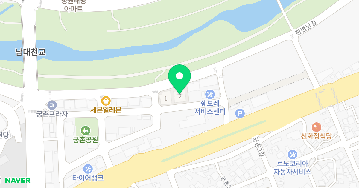 트윈스2 위치 지도 - 충청남도 보령시