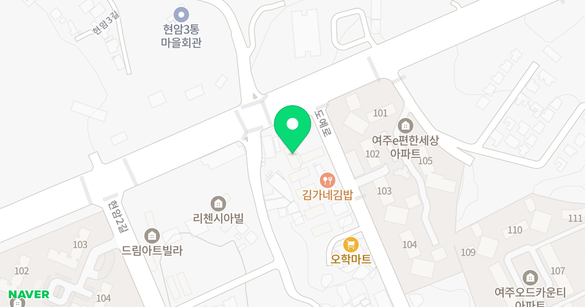 비아트리스 위치 지도 - 경기도 여주시