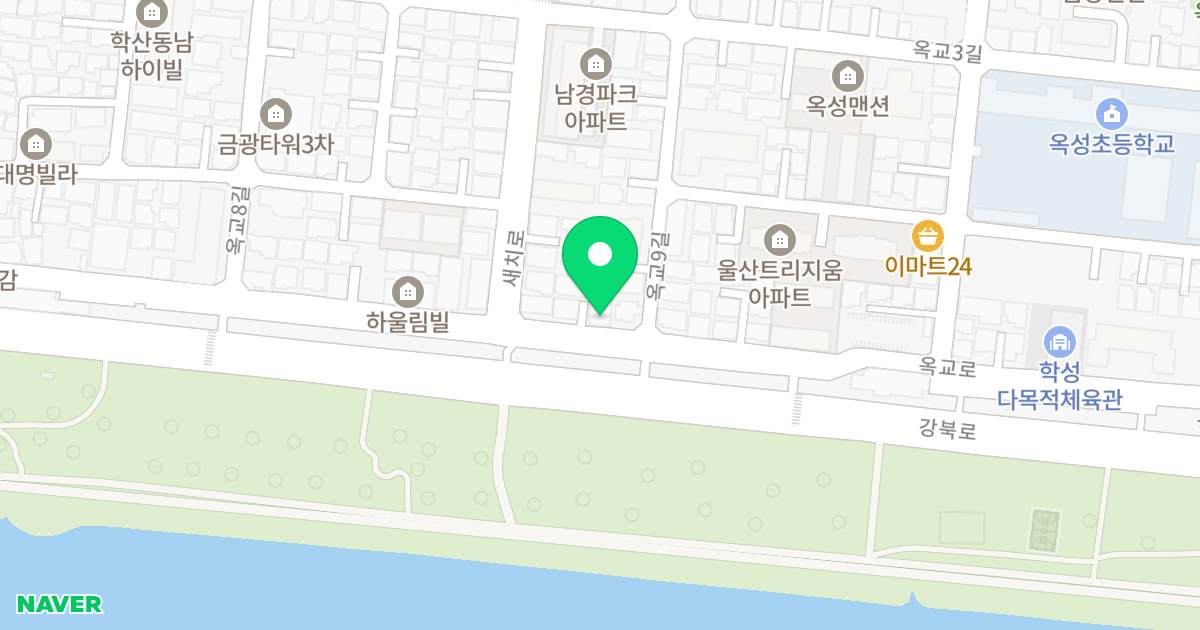 (468-7) 위치 지도 - 울산광역시 중구