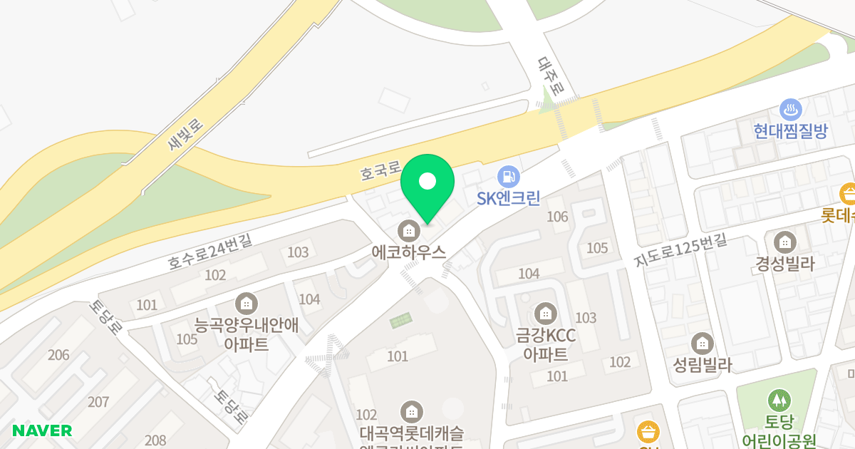 에코하우스 위치 지도 - 경기도 고양시 덕양구