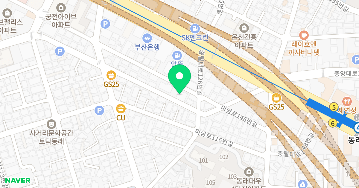 신성노블레스 위치 지도 - 부산광역시 동래구 미남로146번길 70