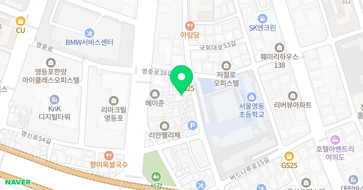 프로방스 위치 지도 - 서울특별시 영등포구