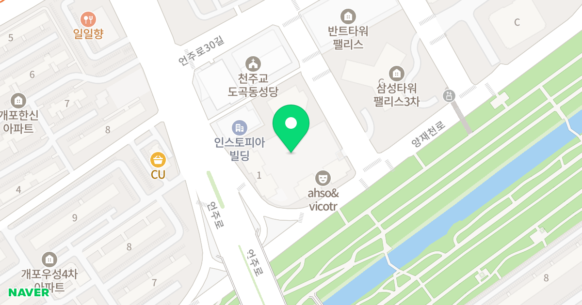 우성캐릭터199 위치 지도 - 서울특별시 강남구 언주로 118