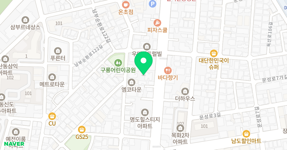 THE VIEW 위치 지도 - 서울특별시 금천구 독산로 345