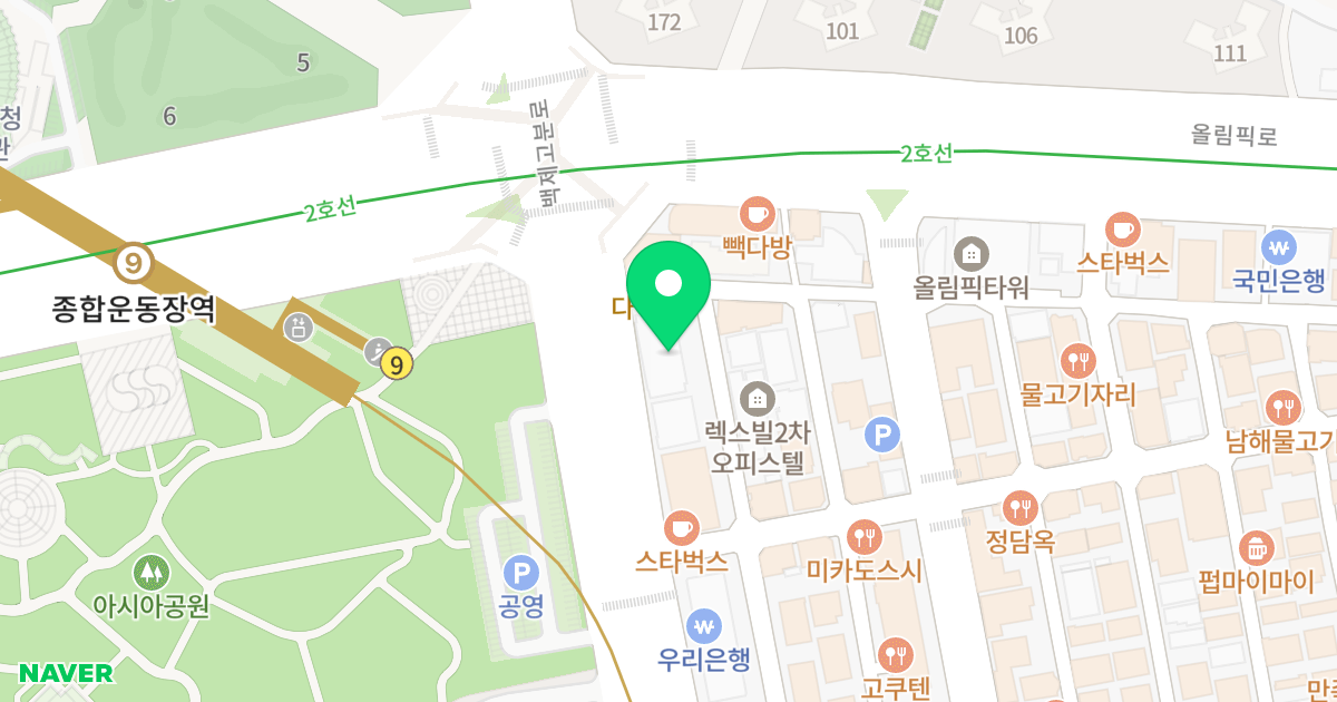 위너스오피스텔I 위치 지도 - 서울특별시 송파구 백제고분로 63