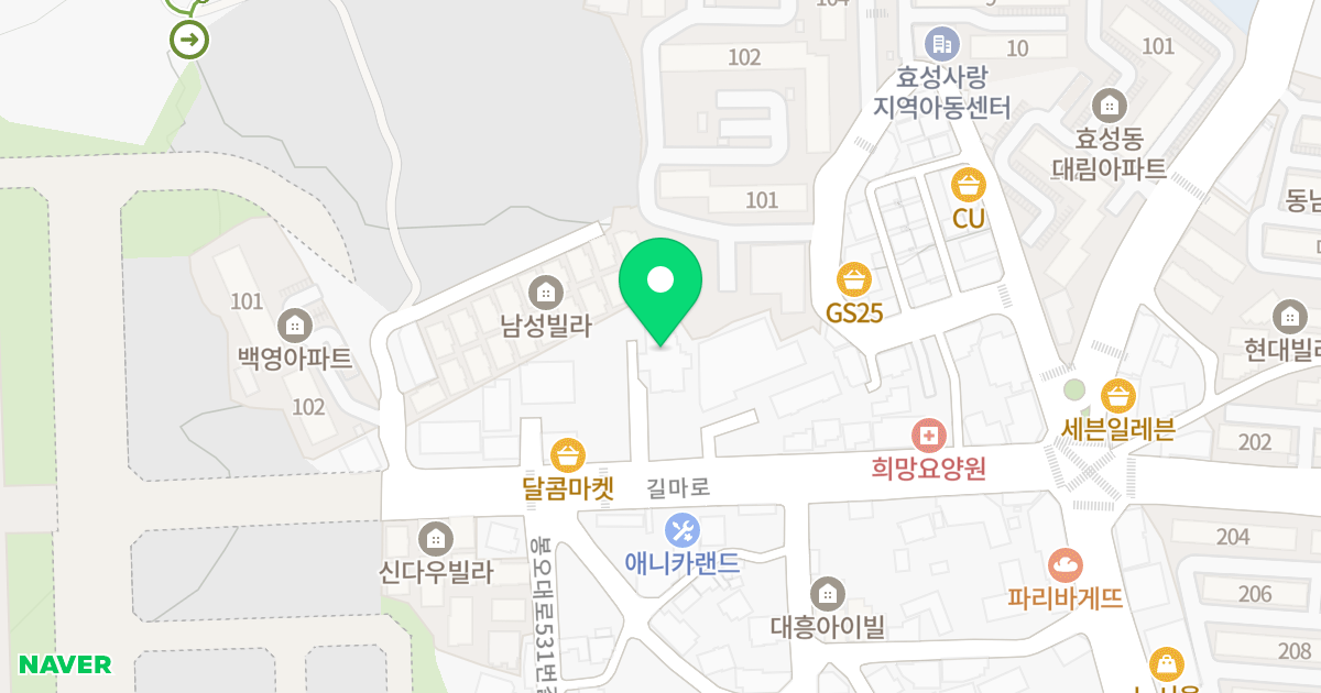피렌체하우스 위치 지도 - 인천광역시 계양구