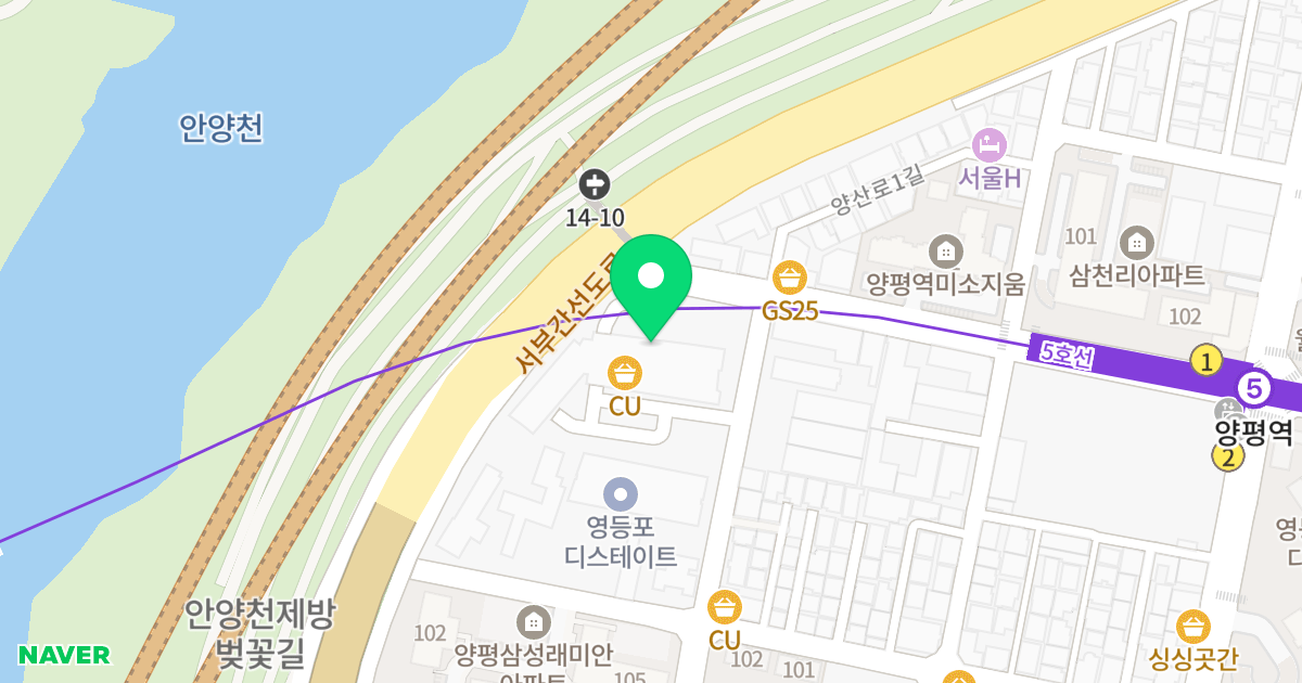 CO-OP Residence/오목교 위치 지도 - 서울특별시 영등포구 영등포로3길 23