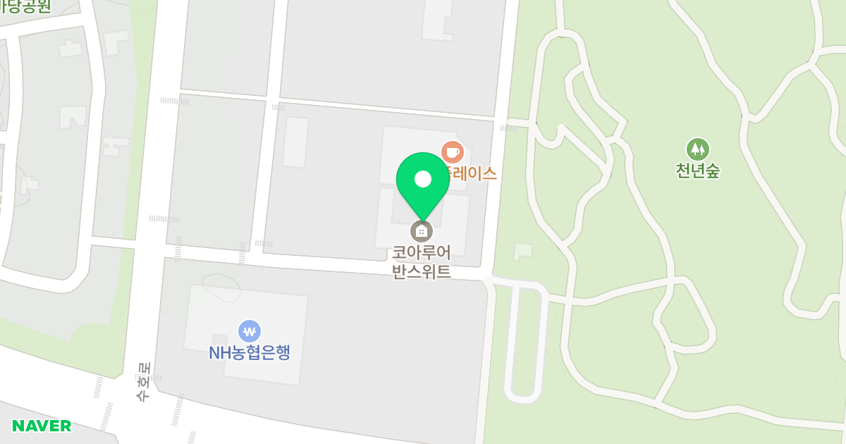 코아루어반스위트 위치 지도 - 경상북도 안동시 풍천면