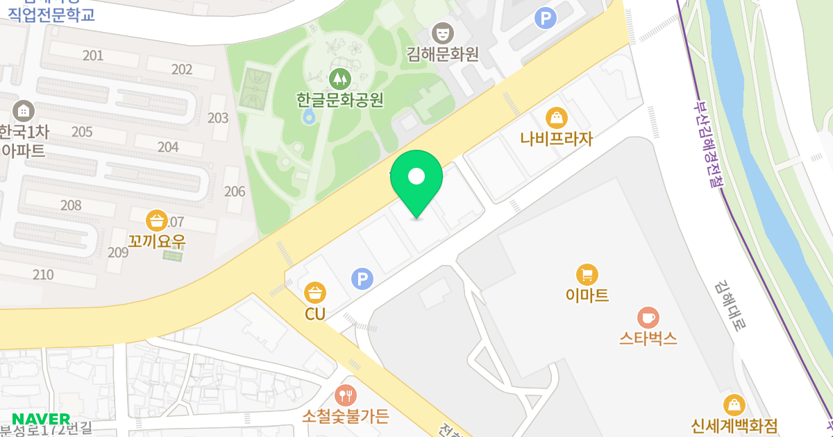 (1263-2) 위치 지도 - 경상남도 김해시