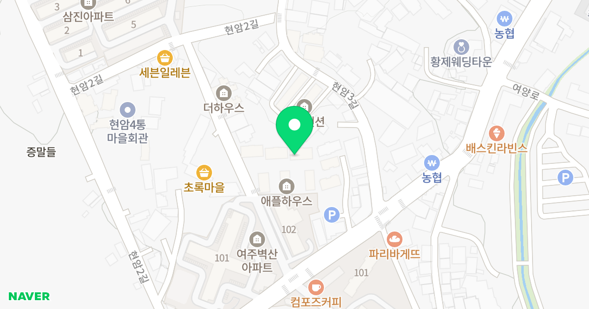 애플하우스 C 위치 지도 - 경기도 여주시 도예로 39-8