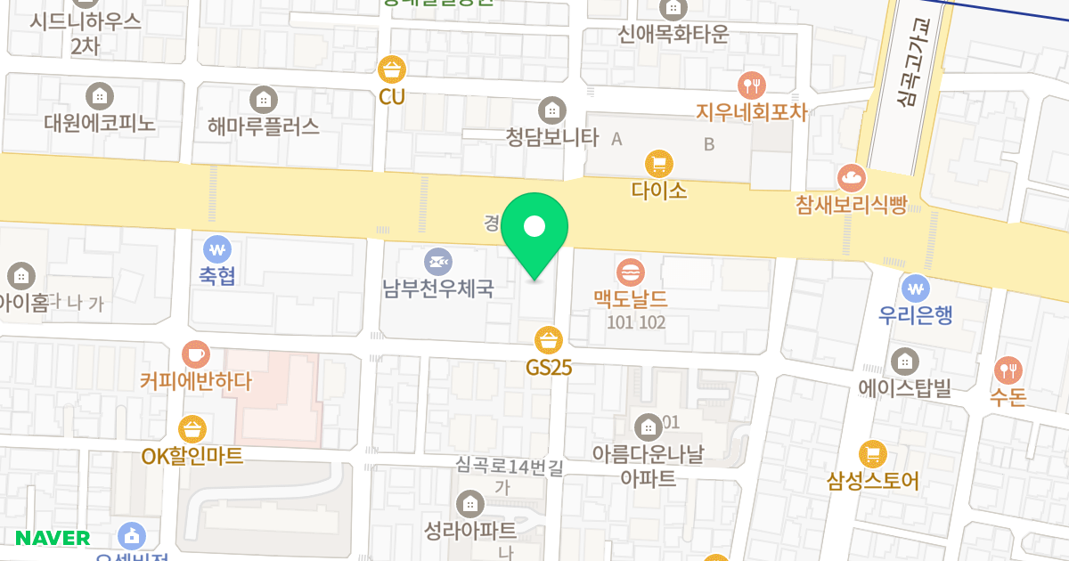 JN팰리스 위치 지도 - 경기도 부천시 소사구  8