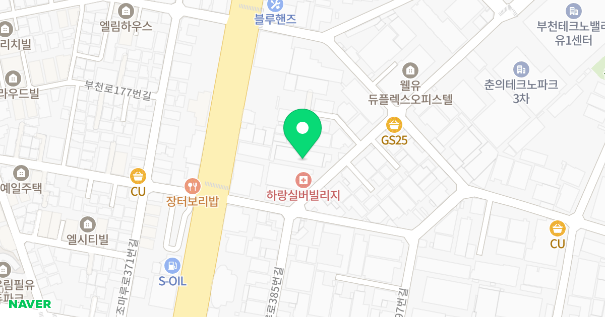 JY팰리스 위치 지도 - 경기도 부천시 원미구  39
