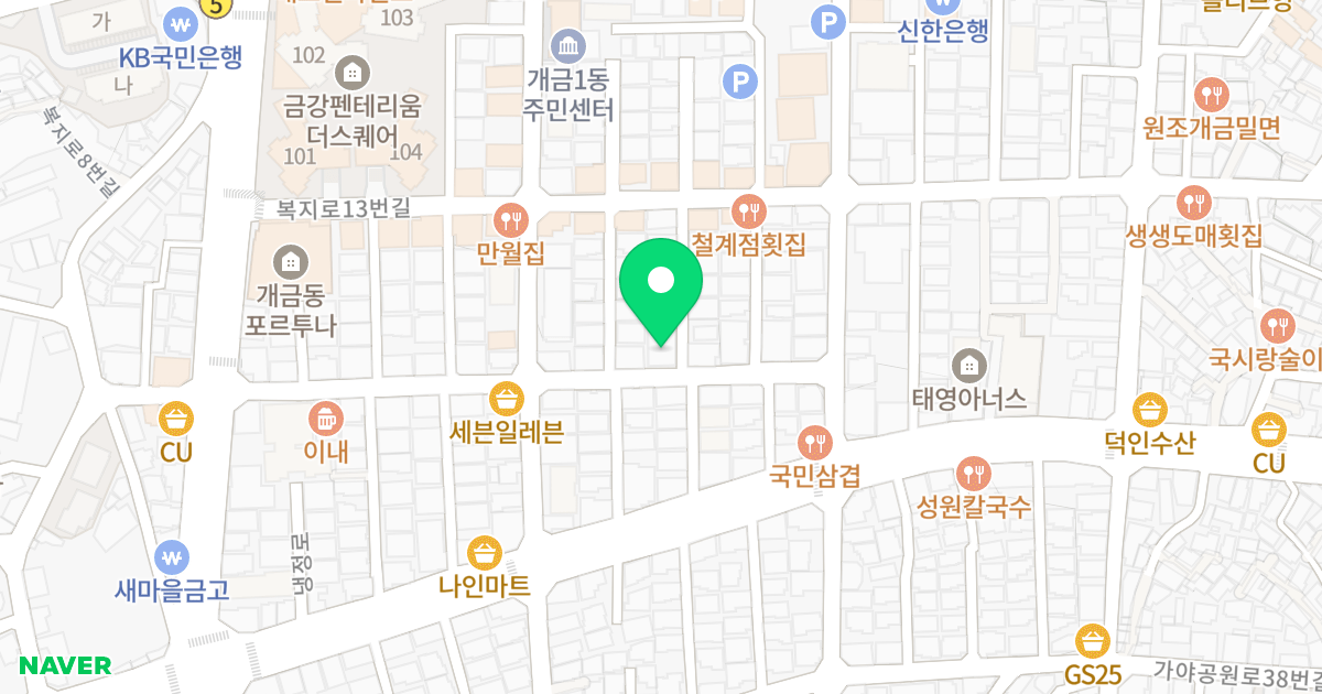 아이리스7차 위치 지도 - 부산광역시 부산진구 복지로21번길 39-1