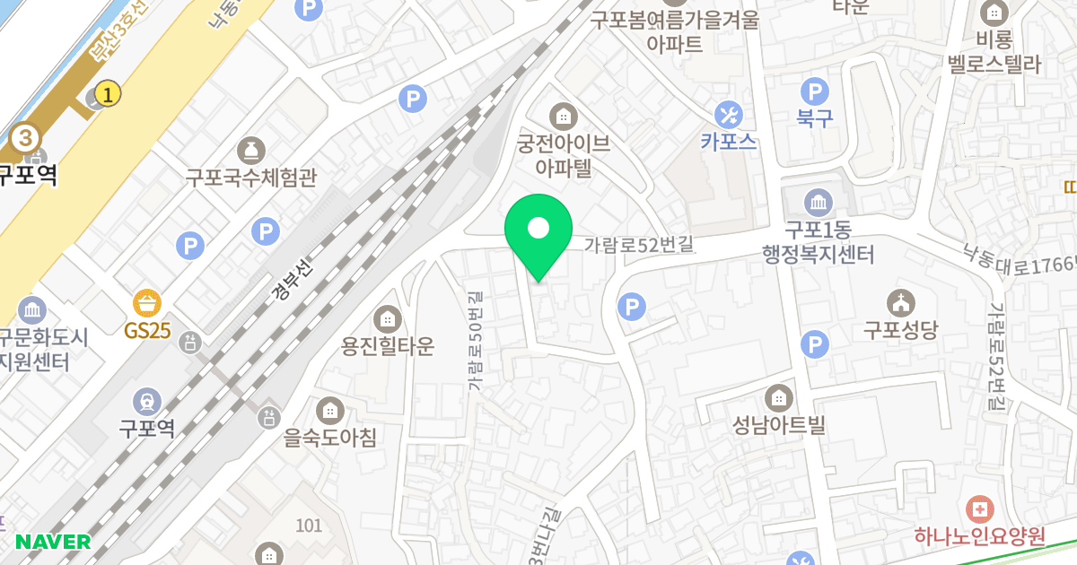 센트럴시티 위치 지도 - 부산광역시 북구 가람로52번길 8-5
