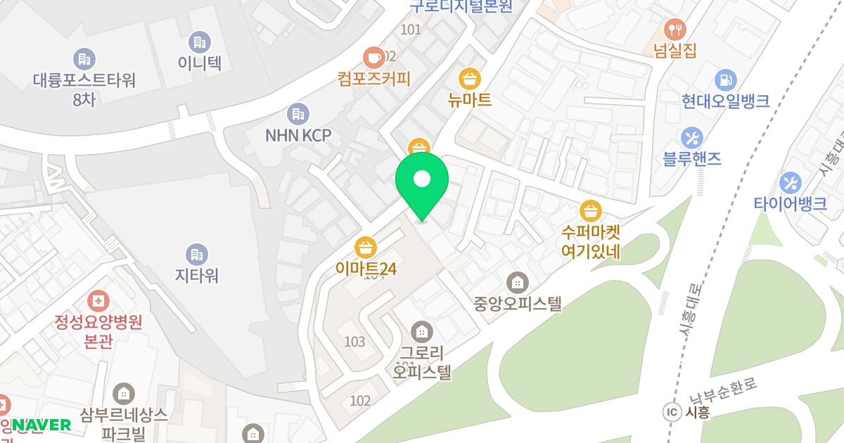 (1132-46) 위치 지도 - 서울특별시 구로구 디지털로32가길 81