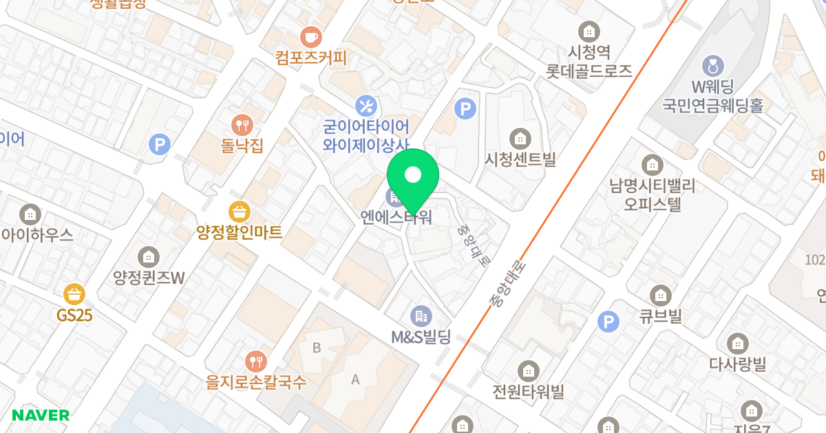 해강쉐르빌 위치 지도 - 부산광역시 부산진구 중앙대로979번길 17-7