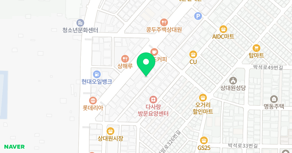 위드하우스 위치 지도 - 경기도 성남시 중원구 금상로18번길 6-12
