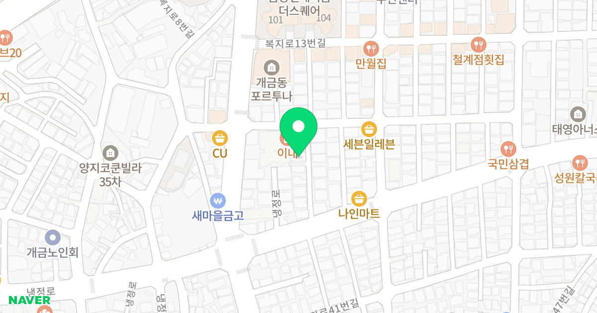 프란체스 위치 지도 - 부산광역시 부산진구 복지로21번길 12-8