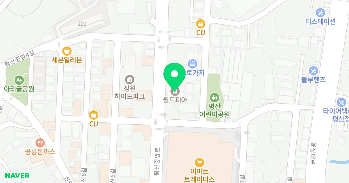 대우월드피아 위치 지도 - 경상남도 양산시 평산중앙로 46