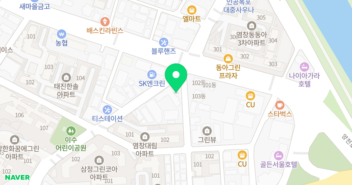 염창투웨니퍼스트 위치 지도 - 서울특별시 강서구 공항대로81길 35