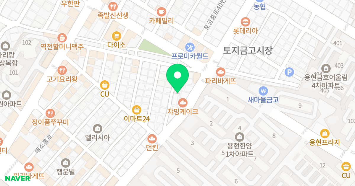 용현알토빌 위치 지도 - 인천광역시 미추홀구  19-20
