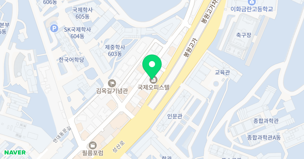 (90-1) 위치 지도 - 서울특별시 서대문구 성산로 543