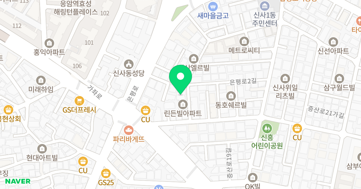(29-116) 위치 지도 - 서울특별시 은평구 증산로21길 38-7