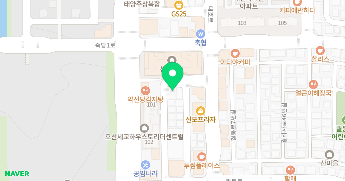 (683-1) 위치 지도 - 경기도 오산시