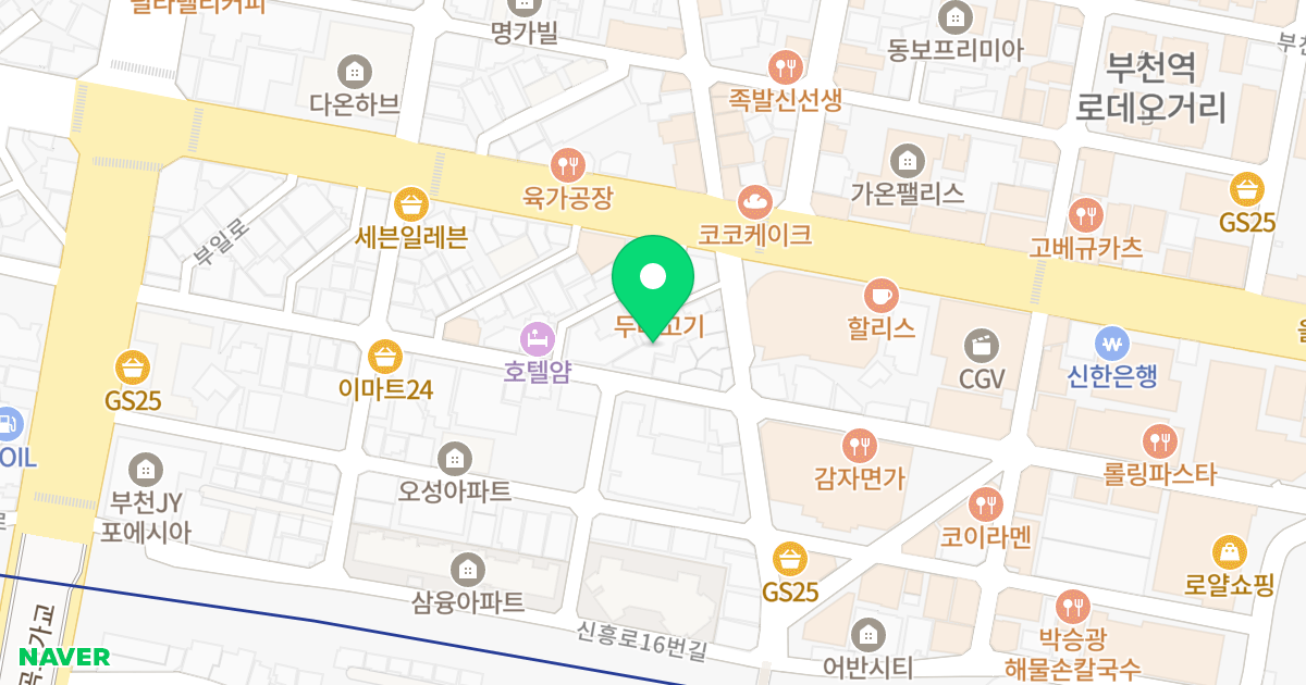 리치팰리스 위치 지도 - 경기도 부천시 원미구  47