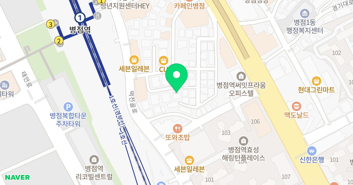 (386-36) 위치 지도 - 경기도 화성시