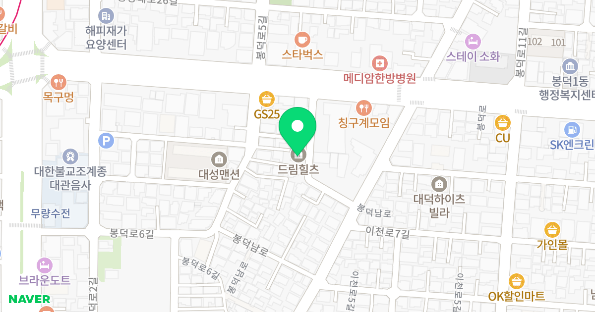 (600-3) 위치 지도 - 대구광역시 남구 봉덕남로 24-31