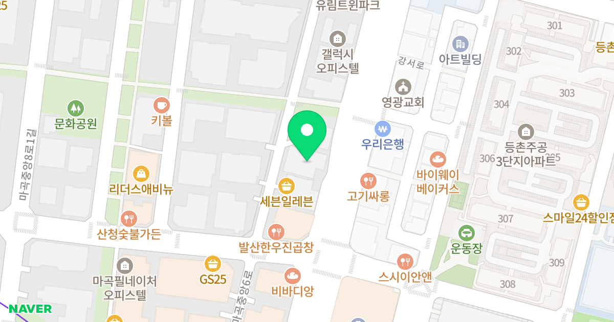 매그넘793 위치 지도 - 서울특별시 강서구 강서로 401