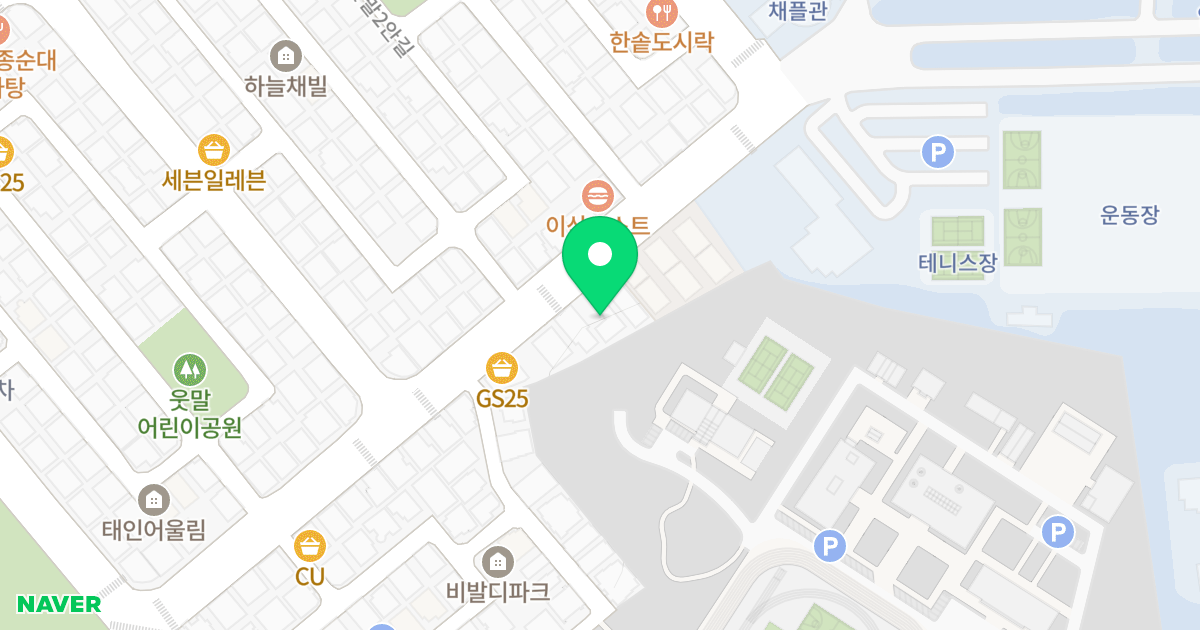 (628-2) 위치 지도 - 경기도 안산시 상록구 안산대학로 171