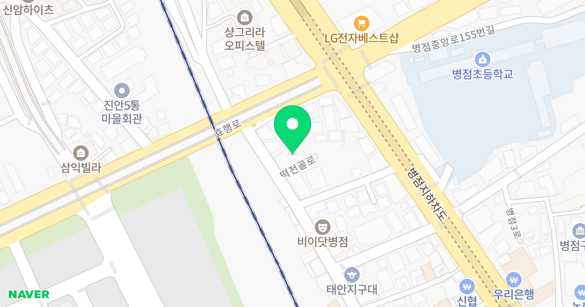 위너스하임빌딩 위치 지도 - 경기도 화성시 떡전골로 124