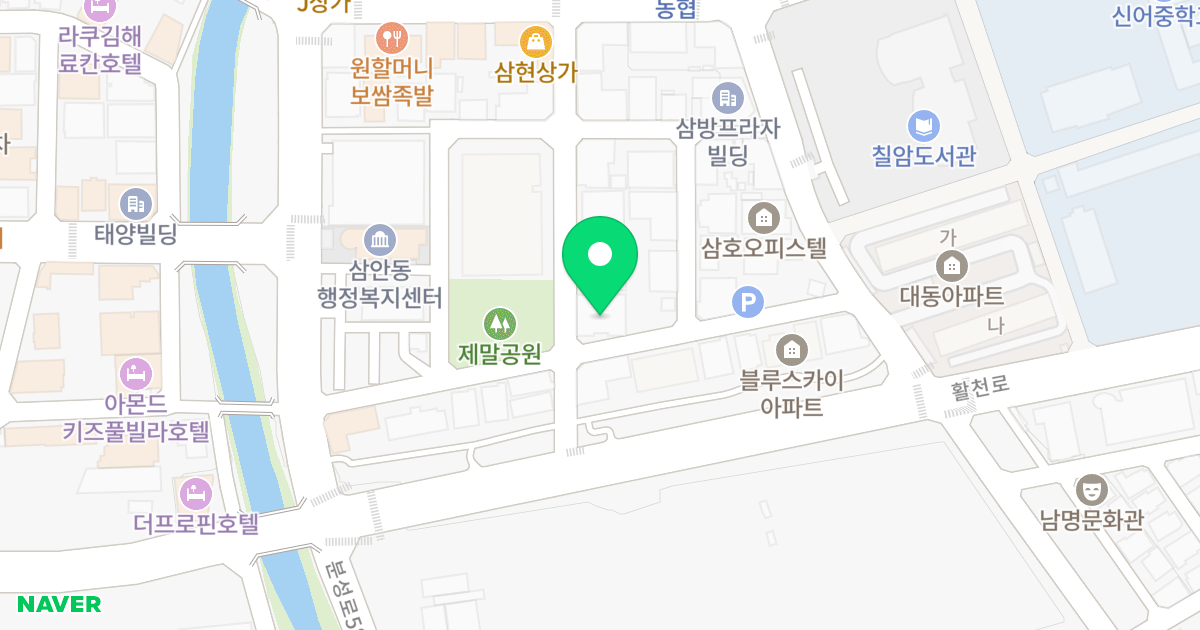 위더스오피스텔 위치 지도 - 경상남도 김해시 활천로267번길 8
