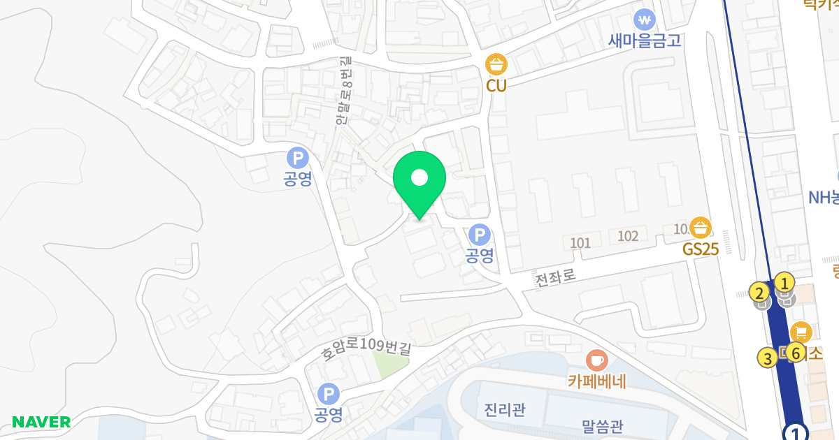 (243-1) 위치 지도 - 경기도 의정부시 안말로58번안길 96-7