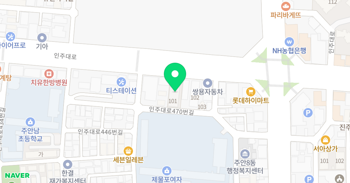 이츠 위치 지도 - 인천광역시 미추홀구 인주대로470번길 12-26