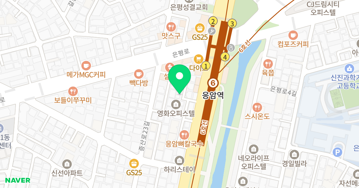 (23-24) 위치 지도 - 서울특별시 은평구 증산로 471-3