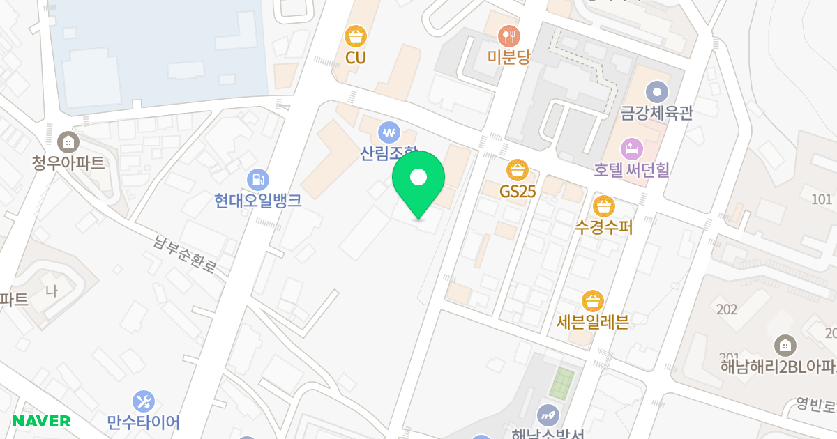 오피스텔 위치 지도 - 전라남도 해남군 해남읍 교육청길 60