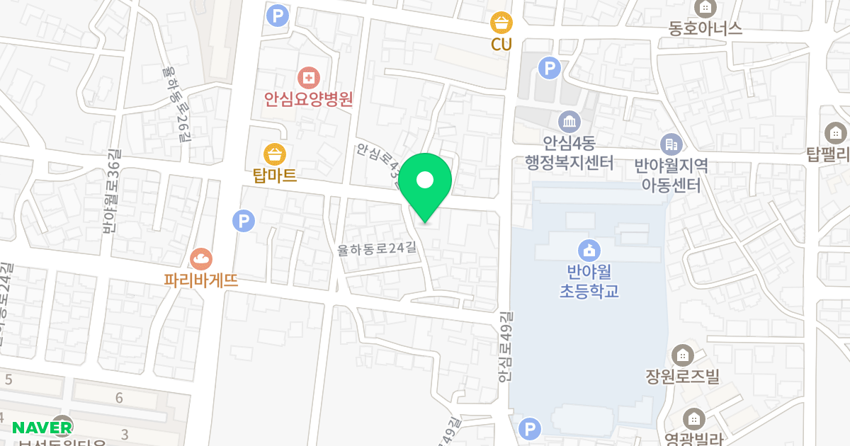 SH빌 위치 지도 - 대구광역시 동구 율하동로26길 70