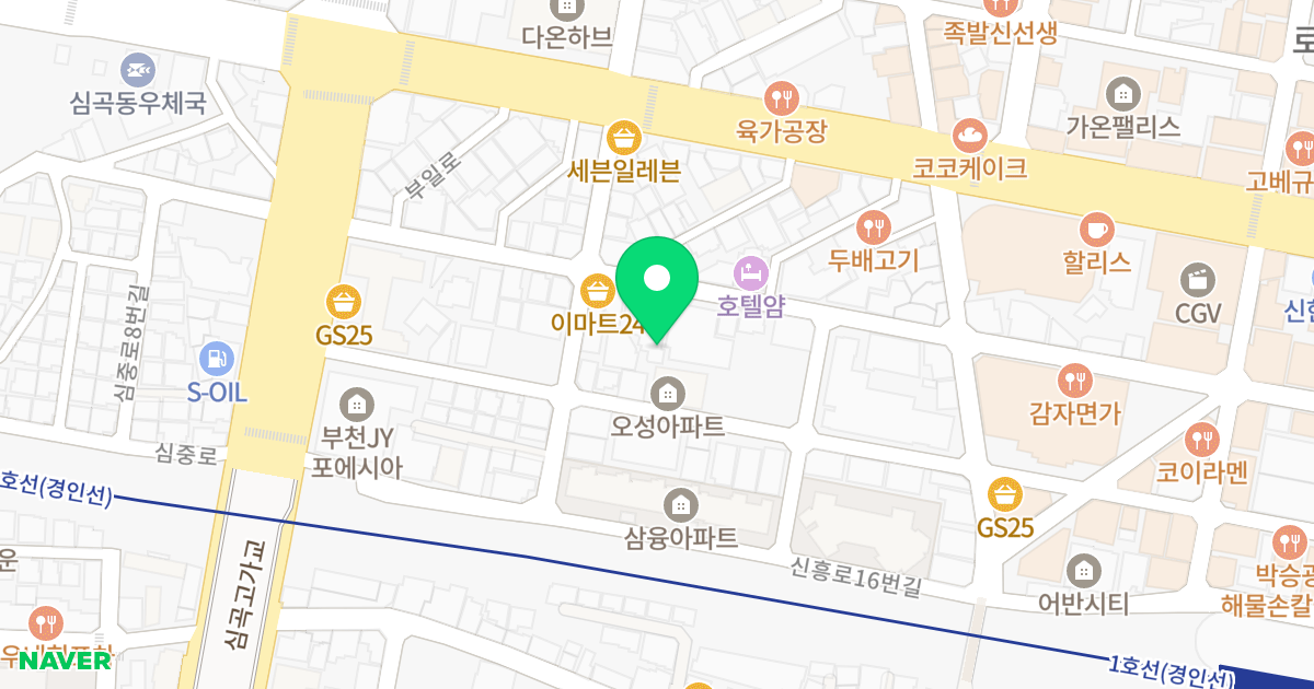 리치 캐슬 위치 지도 - 경기도 부천시 원미구  32