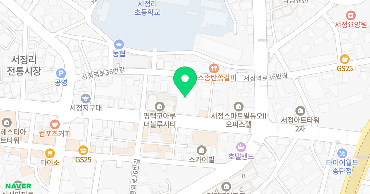 고덕시티 위치 지도 - 경기도 평택시 정암로 35