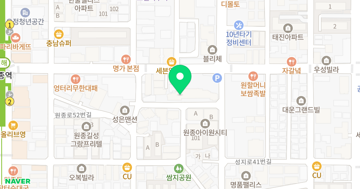 계남랑데뷰 위치 지도 - 경기도 부천시 오정구  11-23
