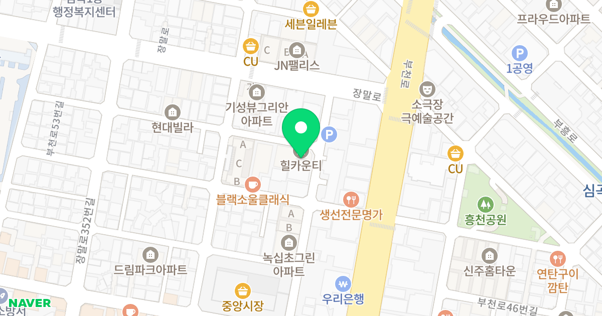 힐카운티 위치 지도 - 경기도 부천시 원미구  5